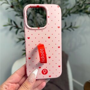 Loopy Case Red Heart Phone Case-IPhone 16 pro